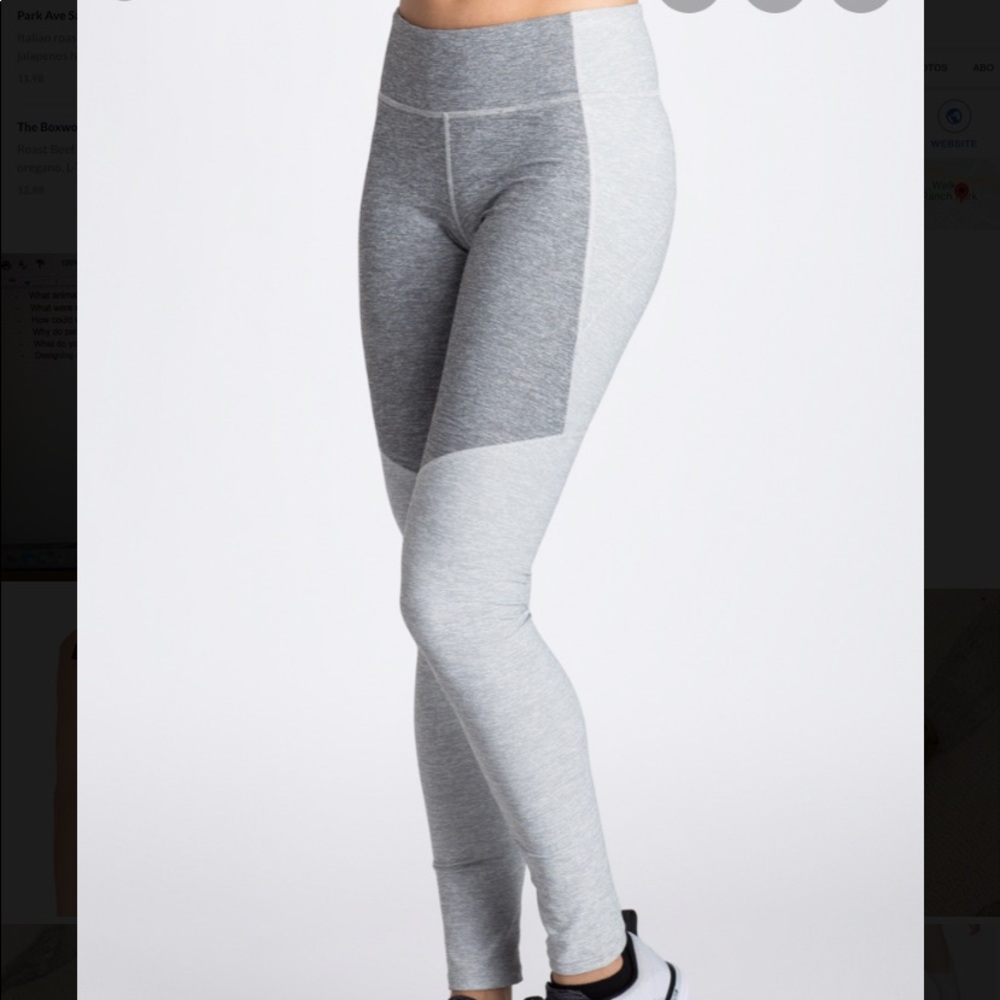 Tricolored leggings